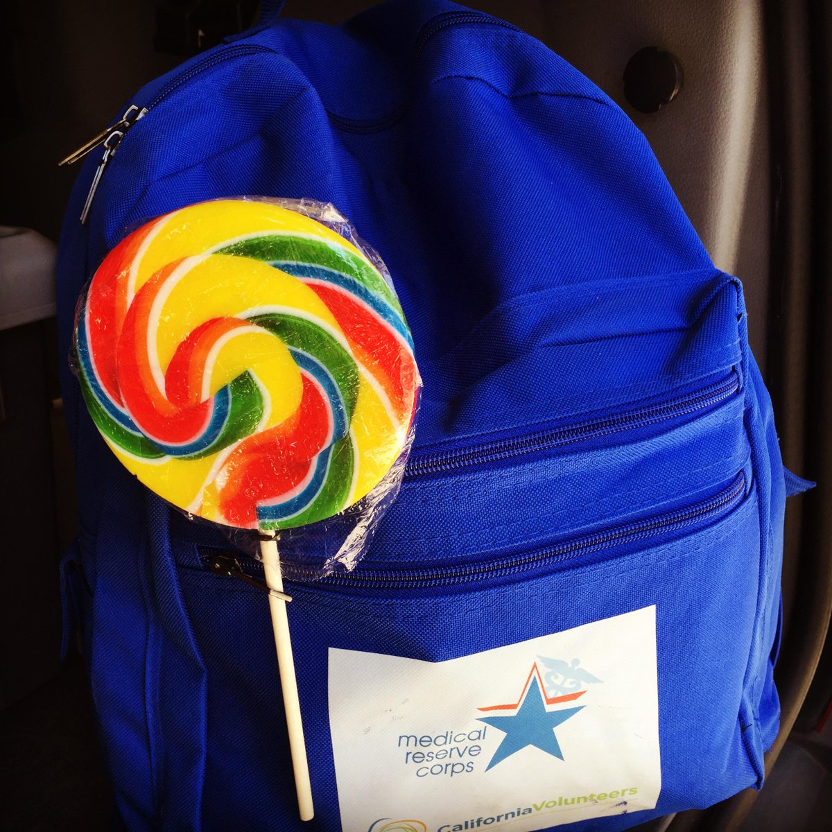 SacramentoOES's tweet photo. Add a sweet treat to your disaster bag today. #NationalLollipopDay cc @calvolunteers #CalCERT #CalMRC http://t.co/No3nWDf0od