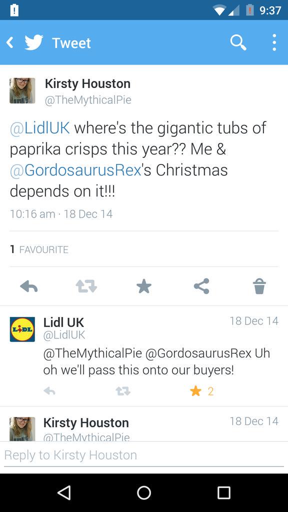 TheMythicalPie's tweet photo. @LidlUK Just a heads up for this year ;D http://t.co/48EgSbGusj