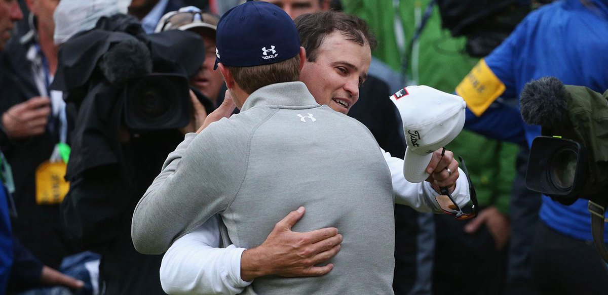 #Class: Jordan Spieth among many pros to tweet congrats to <a href="/ZachJohnsonPGA/">Zach Johnson</a>: bit.ly/1fhR58K