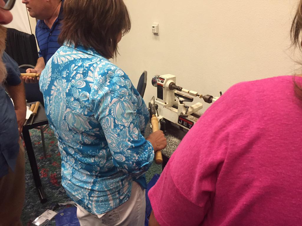 rspark's tweet photo. Just designed our own pens with John Mason and Don't have a Pen? Make Your Own! #tcecsummer15 http://t.co/4nPf8E6SOs