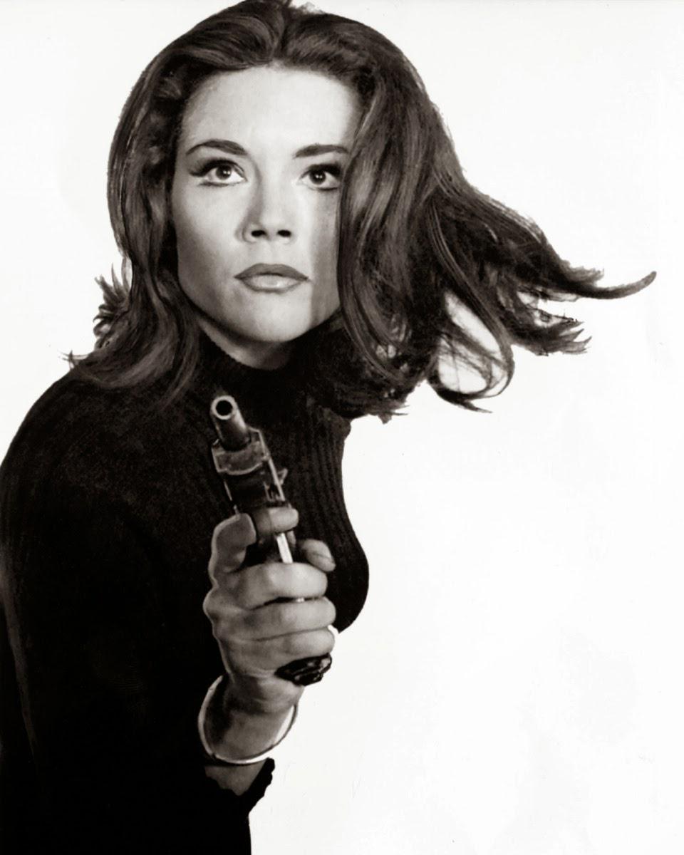 20 Pictures of the deadly and adorable Mrs. Peel -- happy birthday, Dianna Rigg!  