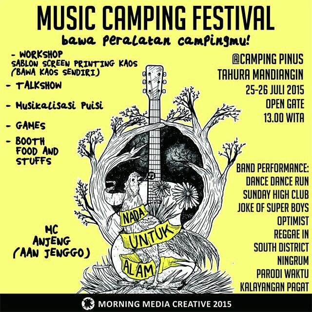 LOSE_OFFICIAL's tweet photo. Ga kerasa 5 Hari lagi acara keren ini akan hadir menemani kalian semuaa di Tahura Mandiangin. http://t.co/skEJaNaCVL