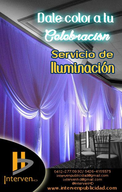 IntervenHD's tweet image. Servicio de Iluminación para tu celebración 
Bodas*Cumpleaños*Aniversario*Fin de Año*15Años
