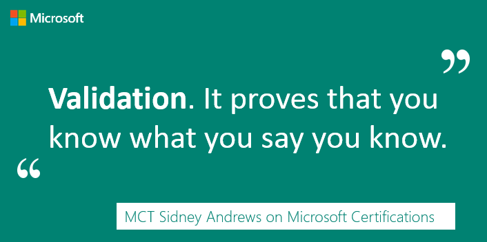 MicrosoftLearn's tweet photo. What do Microsoft Certifications mean to you? http://t.co/Rc4lXPlWSD