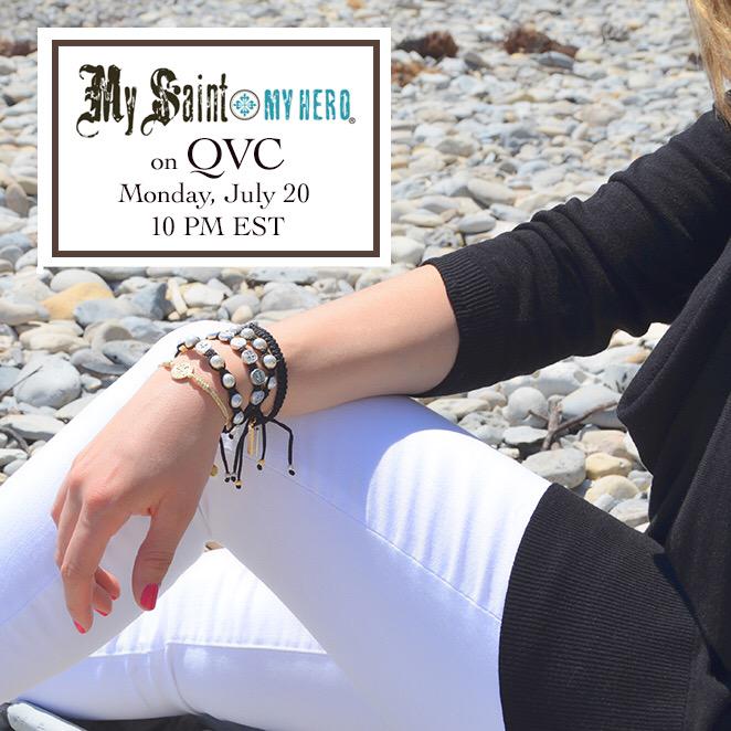 Our client @mysaintmyhero is back on QVC tonight 10pmEST w/ @ShawnQVC and blessing bracelet qvc.co/msmhtwitter.