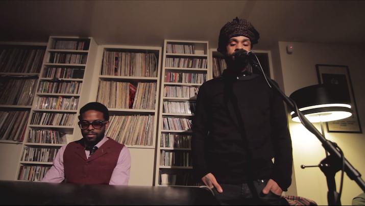 okayplayer's tweet photo. Premiere: @Bilal &amp; @AdrianYounge perform "I Really Don't Care" in the @brownswood basement: http://t.co/rfQmq0yLWJ http://t.co/BprJ8Bhffb