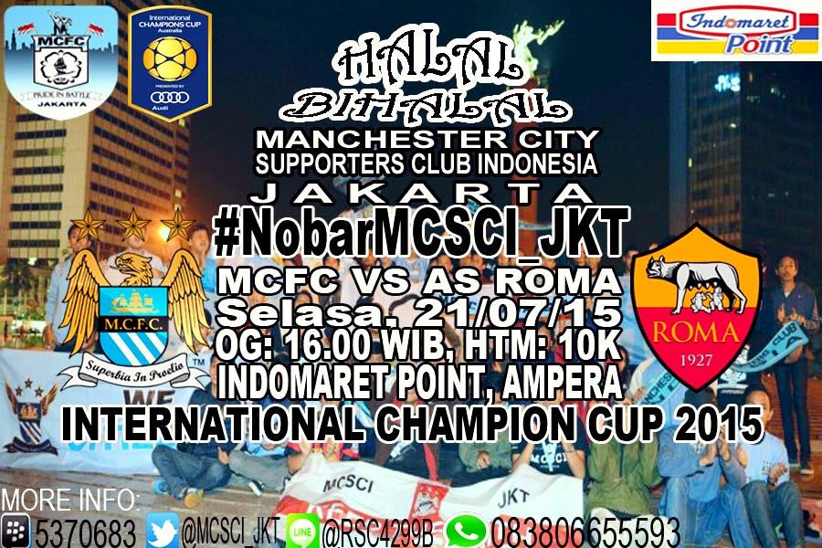 MCSCI_JKT's tweet photo. Halal Bihalal &amp; #NobarMCSCI_JKT
International Champion Cup 2015. Ramaikan lads. :) #ICC2015 #MCFC cc: @JakartaNobar http://t.co/hoy7FH3Uu5