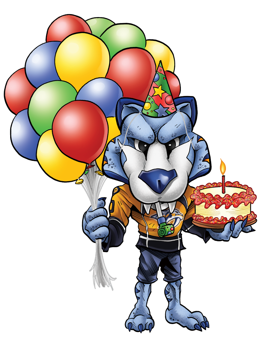 Image result for nashville predators happy birthday