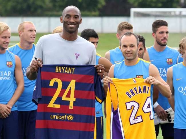 kobe barcelona jersey