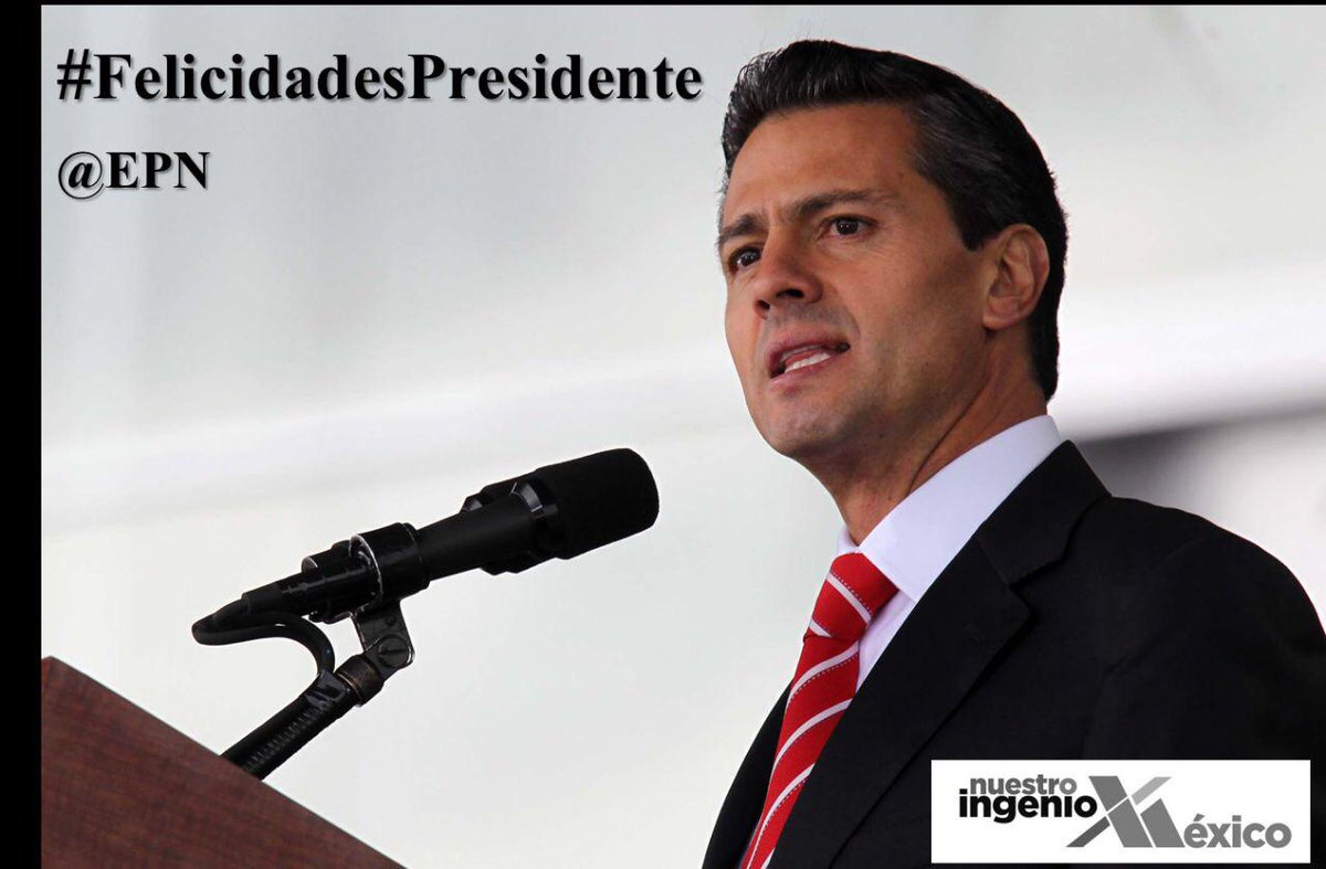 IngenioMexico's tweet photo. Felicidades Presidente @EPN http://t.co/WF3FhDUZii