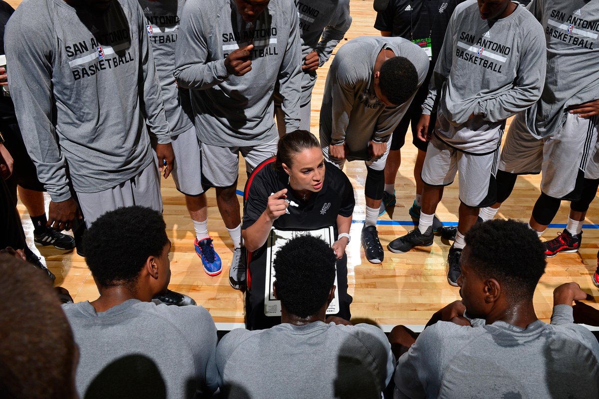 Congratulations <a href="/BeckyHammon/">Becky Hammon</a> and <a href="/spurs/">San Antonio Spurs</a>, <a href="/NBASummerLeague/">NBA Summer League</a> Champions!
