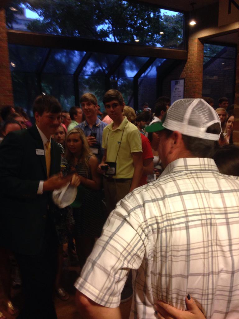 CharliesFarmTN's tweet photo. Great time at the @Tennessee4H Roundup tonight - love what these kids and this organization stands for! http://t.co/Dtl79mjyow