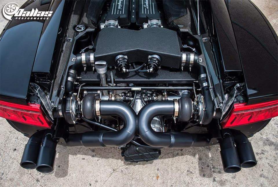 Twin Turbo @Lamborghini Gallardo with 900hp+ //Credit: DallasPerformance #Lamborghini #carsmaniac #carporn