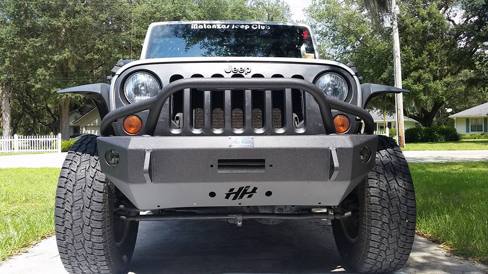 Thanks to @Hammerheadarmor Proud owner's pic of bumper you donated for Show-N-Shine, they couldn't wait to install it