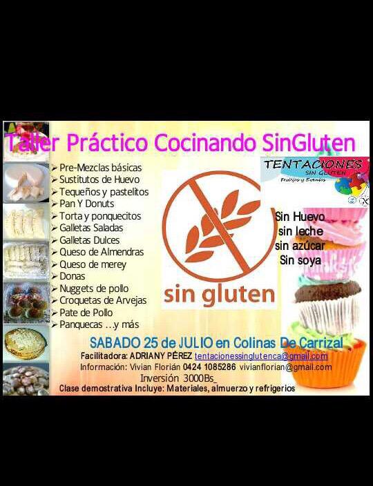Curso práctico de cocina #singluten #sinleche #sinazucar #autismo #TDAH