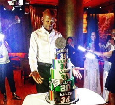 Praise Jesus (Shuttlesworth)! Happy 40th birthday to the man, the legend, my idol, Ray Allen 