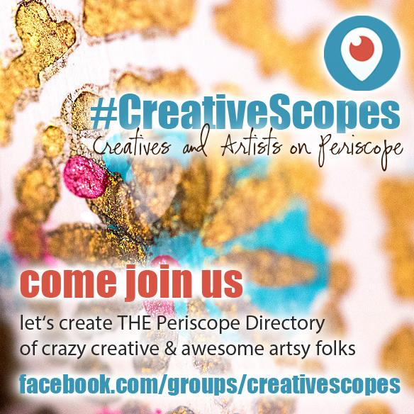 AndreaGomoll's tweet photo. #Periscope #Artists - let's build a Directory of scoping creatives #CreativeScopes #ArtBiz https://t.co/C8TYGAr4jv http://t.co/daLENReJWC