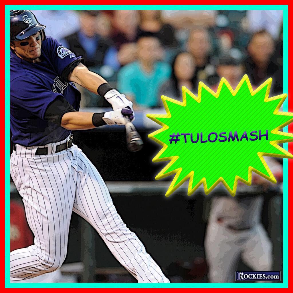 Rockies's tweet photo. #TULOSMASH http://t.co/SYbSzz1saD