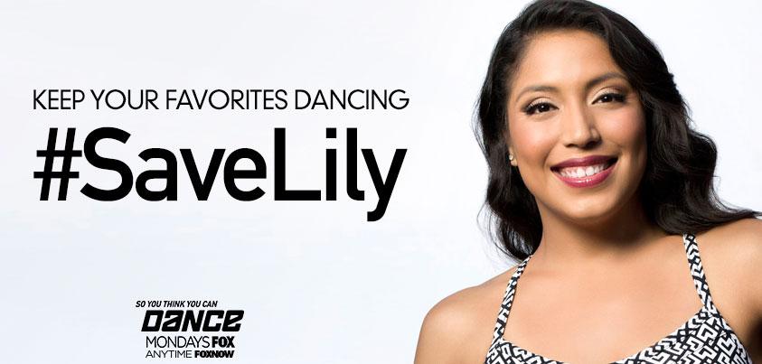 Tweet NOW to #SaveLily! #SYTYCDstreet #sytycd
