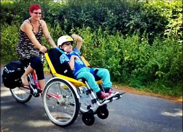 We love this week's iPad winning photo - proving cycling is for everyone! #giveitagobournemouth #nolimits