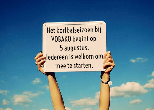 Vobako's tweet photo. Start van een nieuw seizoen. http://t.co/Tcx8IGVrCe http://t.co/sY7Q70ZJXU