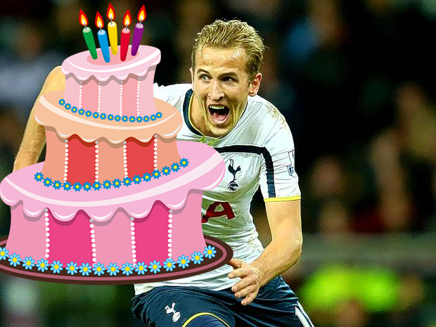 Harry Kane is 22 today. Happy birthday, Harry! 