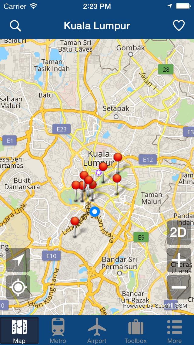Gi Ma on Twitter "Kuala Lumpur Offline Map  City Metro Airport and #