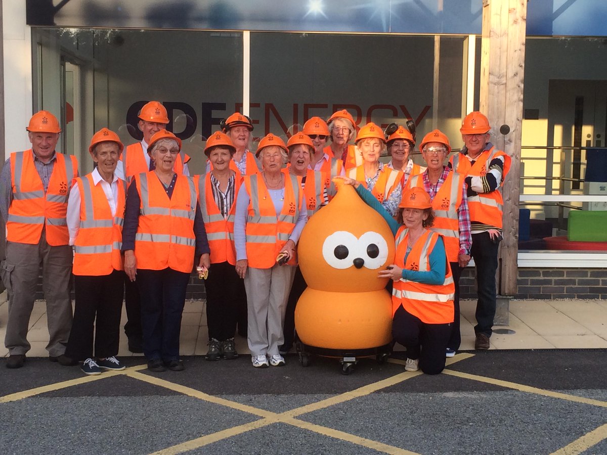 DenningtonWI's tweet photo. A great time had by our intrepid ladies (and gents) at Sizewell power station http://t.co/i93X2UcZue