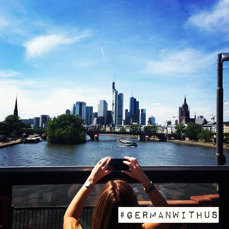 germanwithus's tweet photo. Heute sind wir in #Frankfurt! Guten Morgen! #GermanWithUs ❤ #learngerman #german #deutsch #germany #deutschland http://t.co/f9YJJ8HeKI