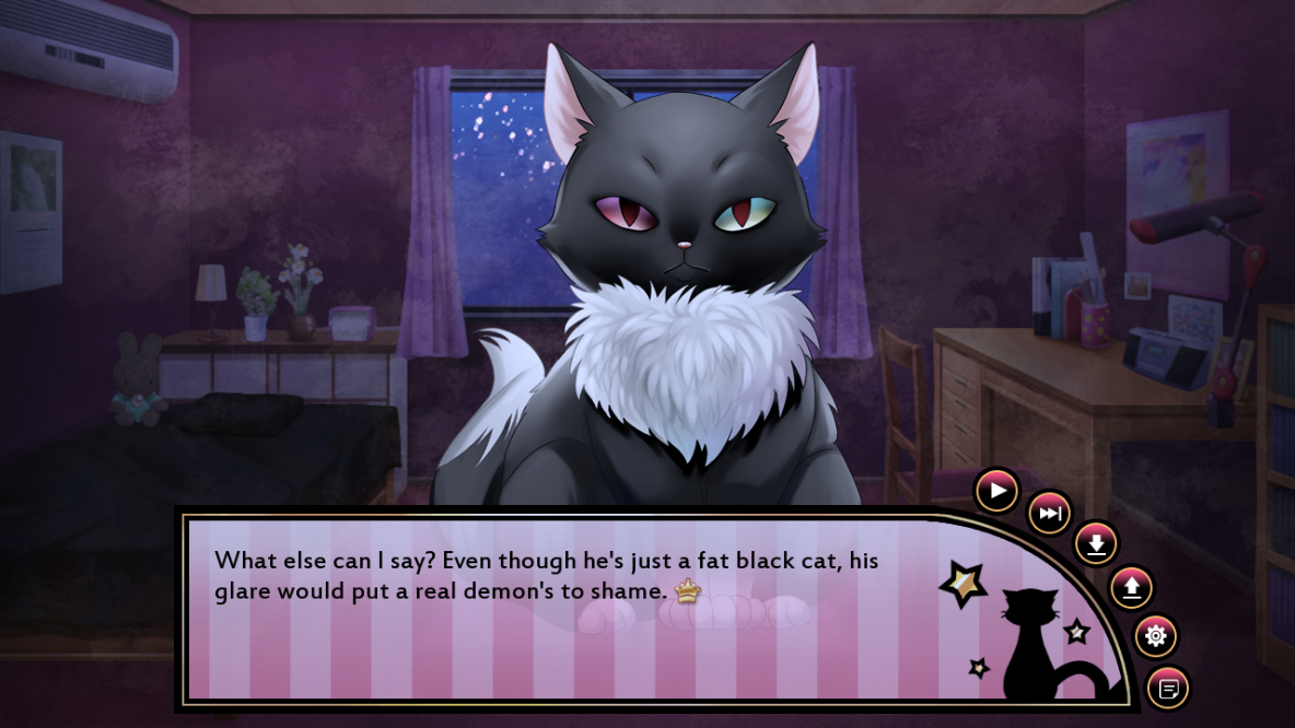 oasis_plus's tweet image. Until then, here are a few more Hocus Pocus Prince screenshots. The Occult Club is a big fan of black cats.