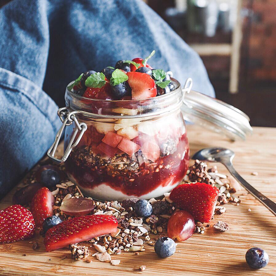 Get wild with out custom granola. Refreshing to the last spoonful.