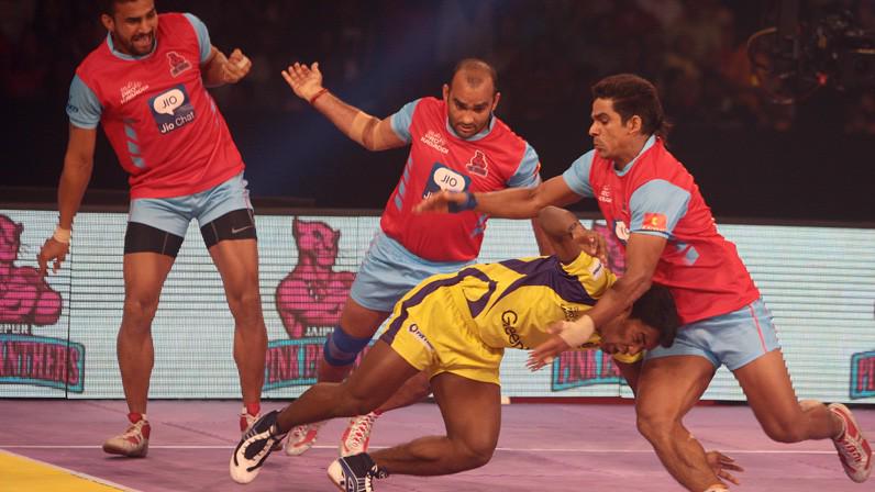Telugu_Titans's tweet image. Jaipur Pink Panthers Vs Telugu Titans : Relive the glorious moments.