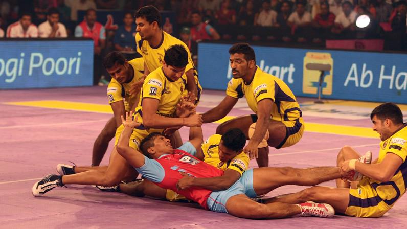Telugu_Titans's tweet image. Jaipur Pink Panthers Vs Telugu Titans : Relive the glorious moments.