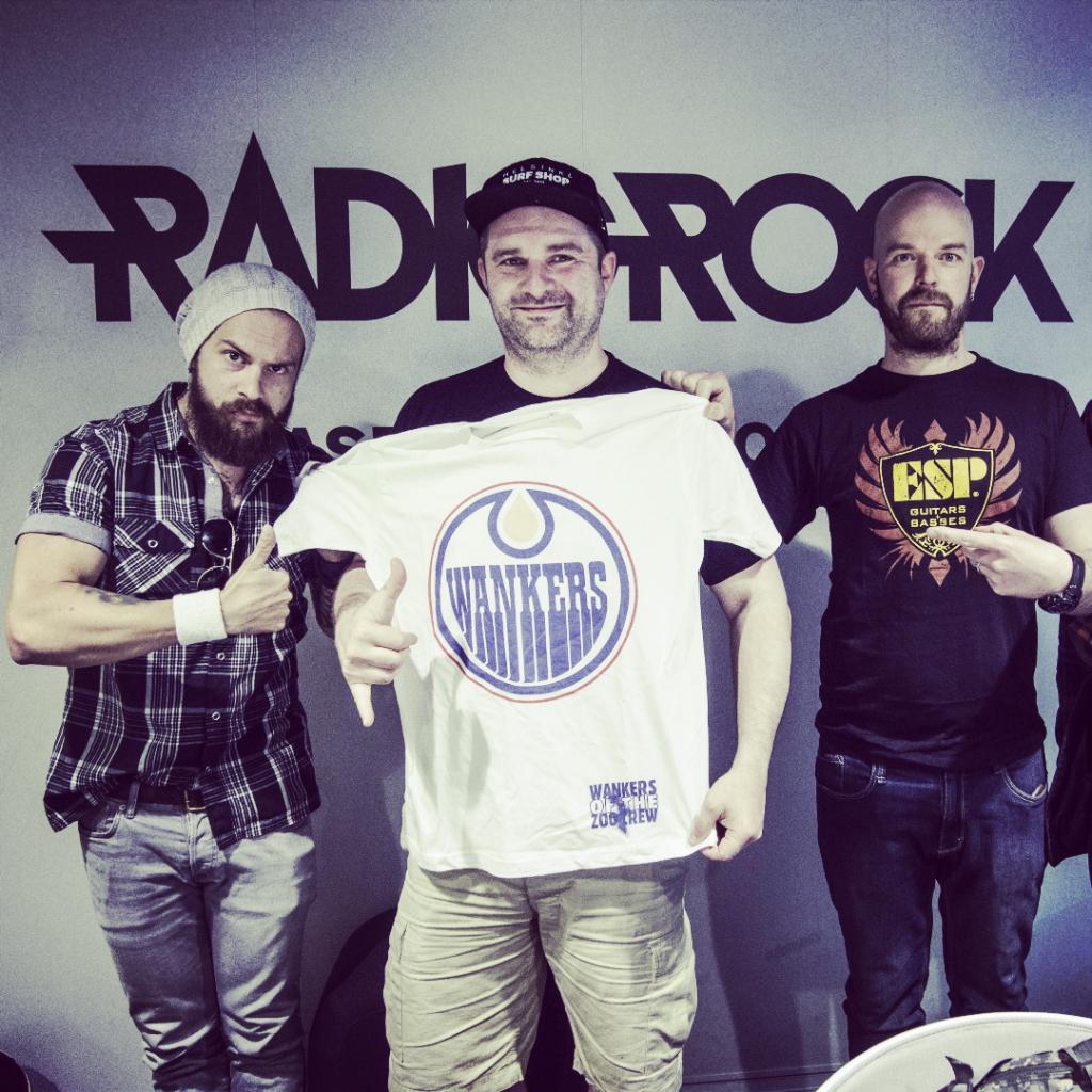 wotzc's tweet photo. A while ago when we did an interview with Marce for @RadioRockSuomi #rock http://t.co/3ba5KiePzS