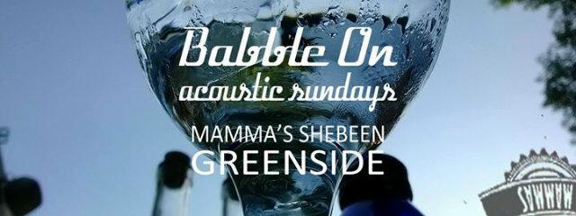 Come have a nice chilled out Acoustic Sunday with us this weekend at Mamma's Shibeen! We're on at 3:30.