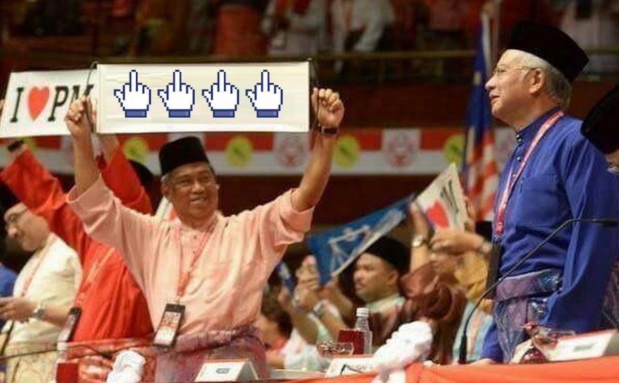 Blogserius's tweet image. Muhyidin be like