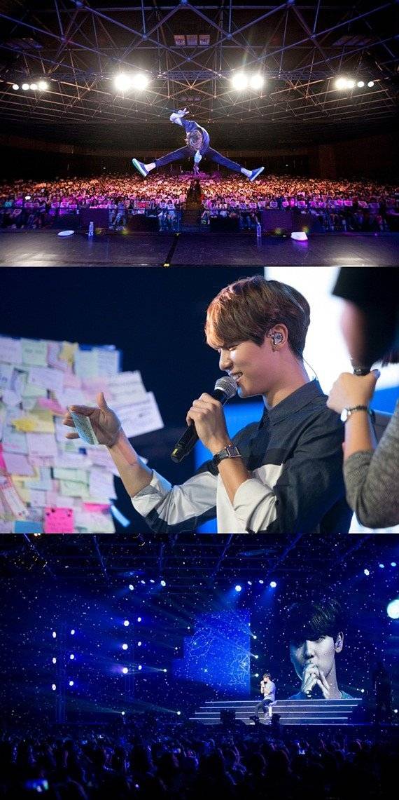 allkpop's tweet photo. CNBLUE's Minhyuk gets closer to his fans during fan meet in Thailand
http://t.co/ih1M64jGJB http://t.co/6X3T3q1bEA
