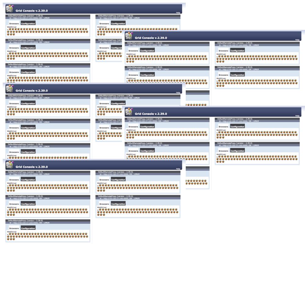 RDPanek's tweet image. My new family :-) #seleniumGrid #PerformanceTesting