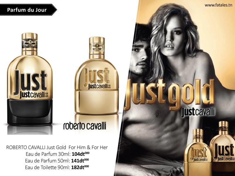 roberto cavalli just gold for her