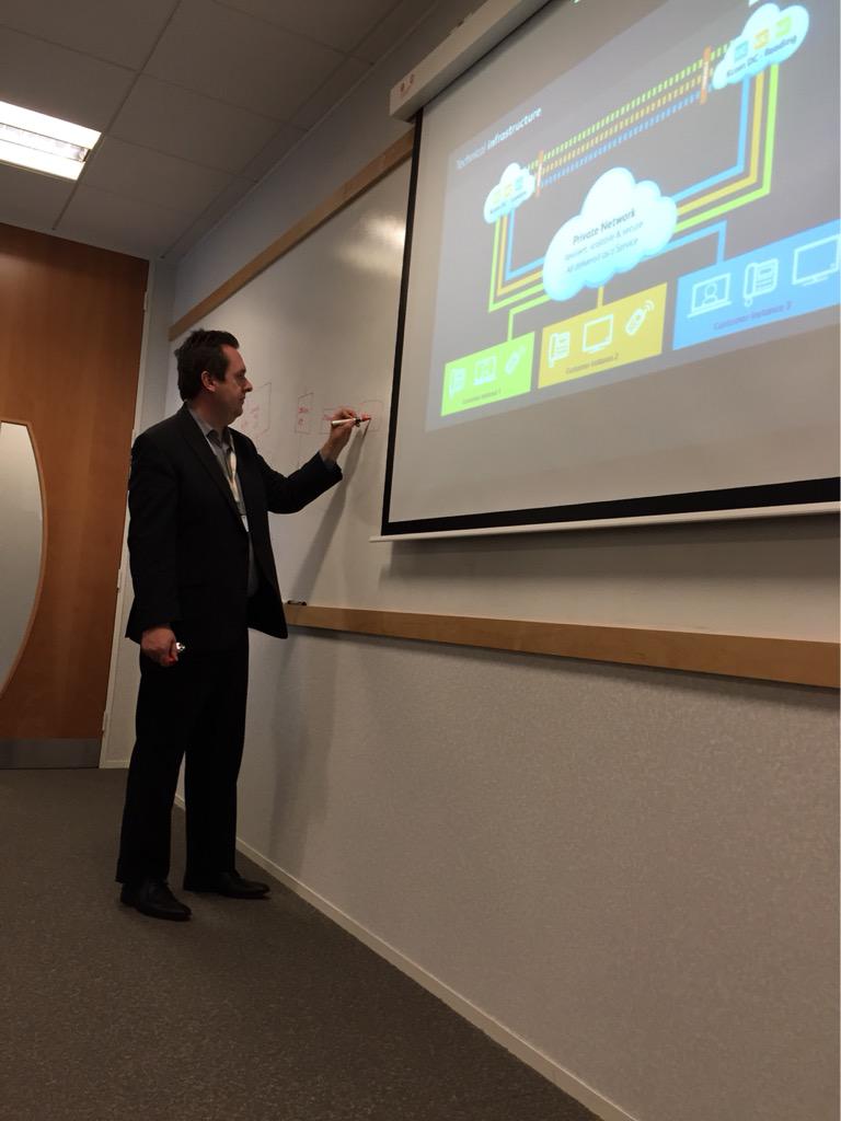 treeve1's tweet image. @KcomDemoLab - Introduction to Workplaces, session number 5 underway