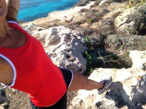 RunArezzo's tweet image. Allenamento anche a Favignana  #stopviolence#womeninrun#womeninrunarezzo#arezzo