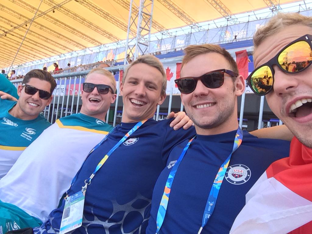 As disappointing as swimming can be sometimes, without it, I wouldn't have my "mates"!