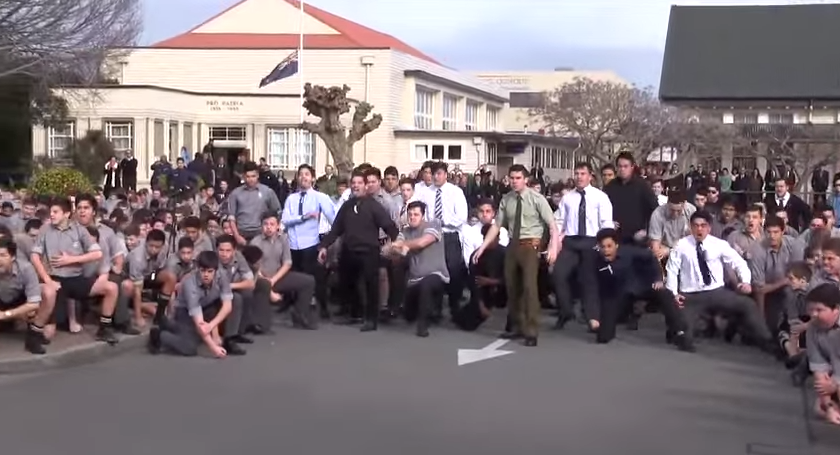 ballsdotie's tweet photo. School Performs Hair-Raisingly Incredible Haka At Funeral Of Teacher http://t.co/5hH0KaGcHC http://t.co/k9yg6p9c3s