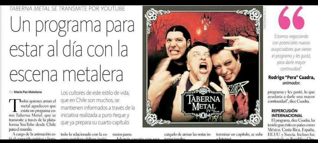 Pancho_Engendro's tweet photo. No se pierdan hoy la nota q nos realizaron nuestros amigos de el diario "La hora" !!! @DiarioLaHora  @CervezaEscudo http://t.co/jVAJFVjvW0