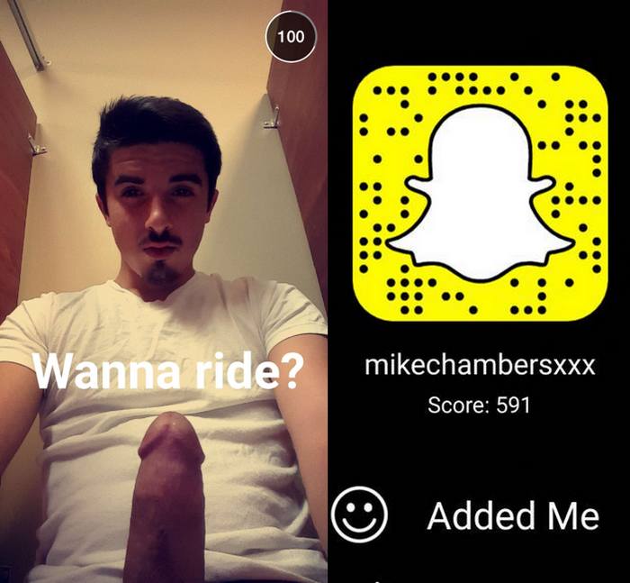 Snapchat Gay porno