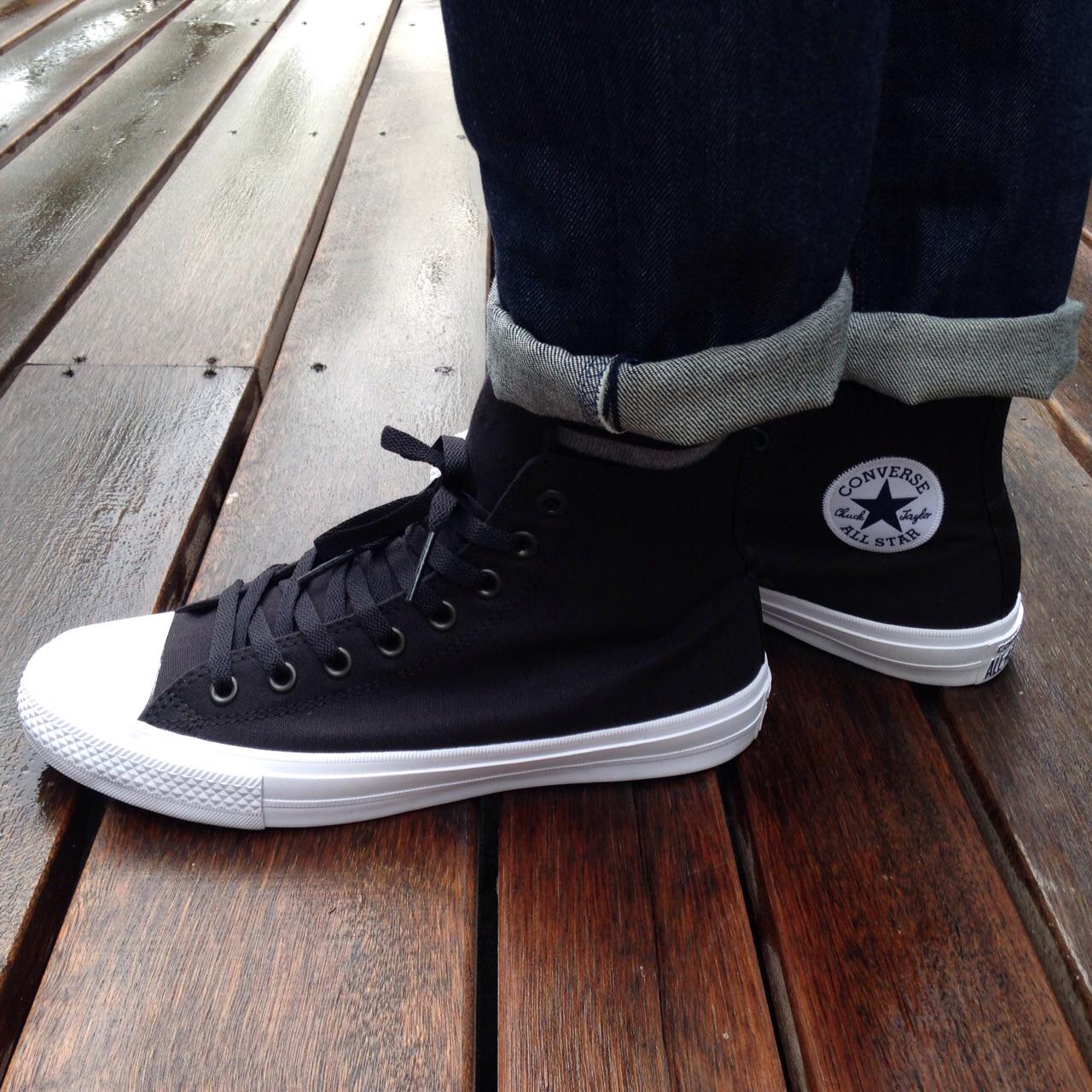 chuck taylors on feet