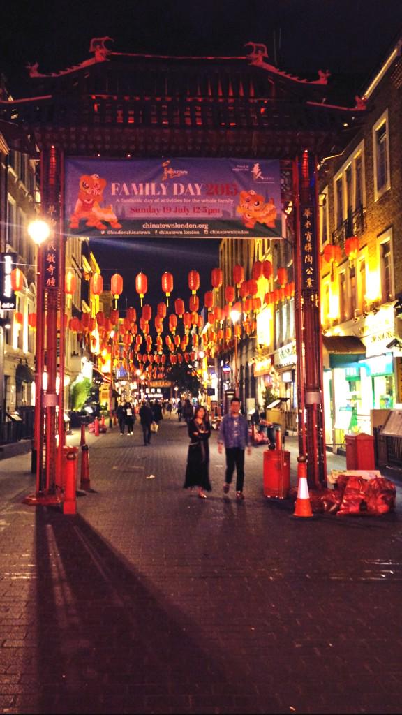 Chinatown last night 🍜👌