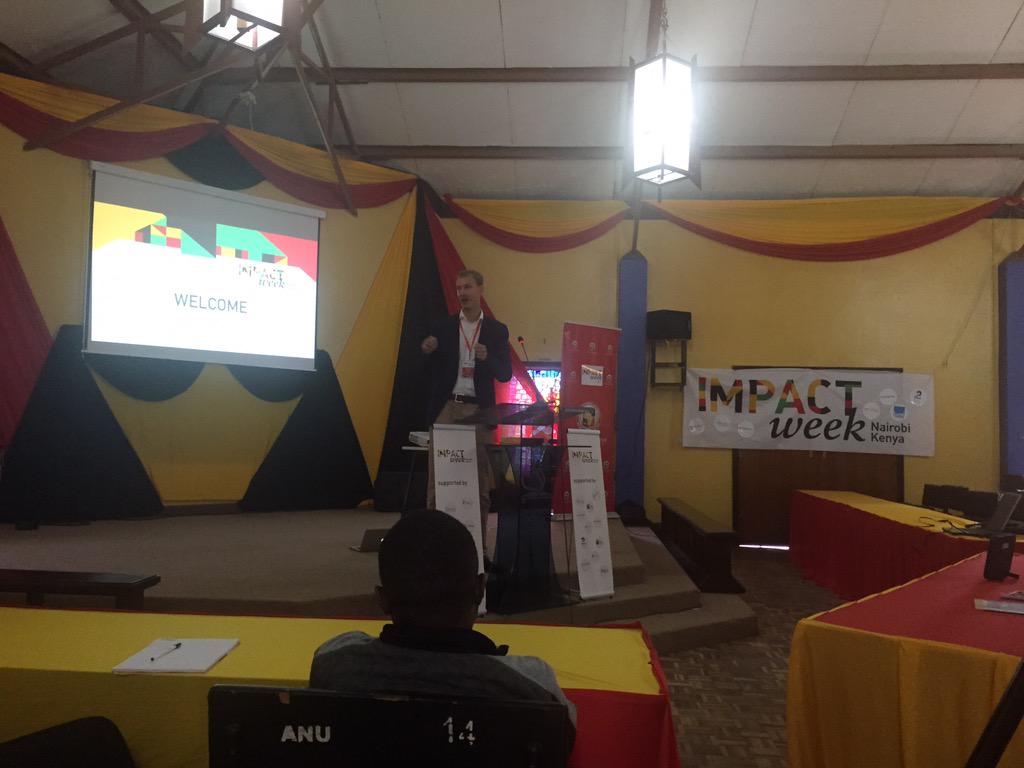 theimpactweek's tweet photo. Michael Hübl gives an introducion what will happen during the #impactweek15 @m_ci http://t.co/STZMABHos3
