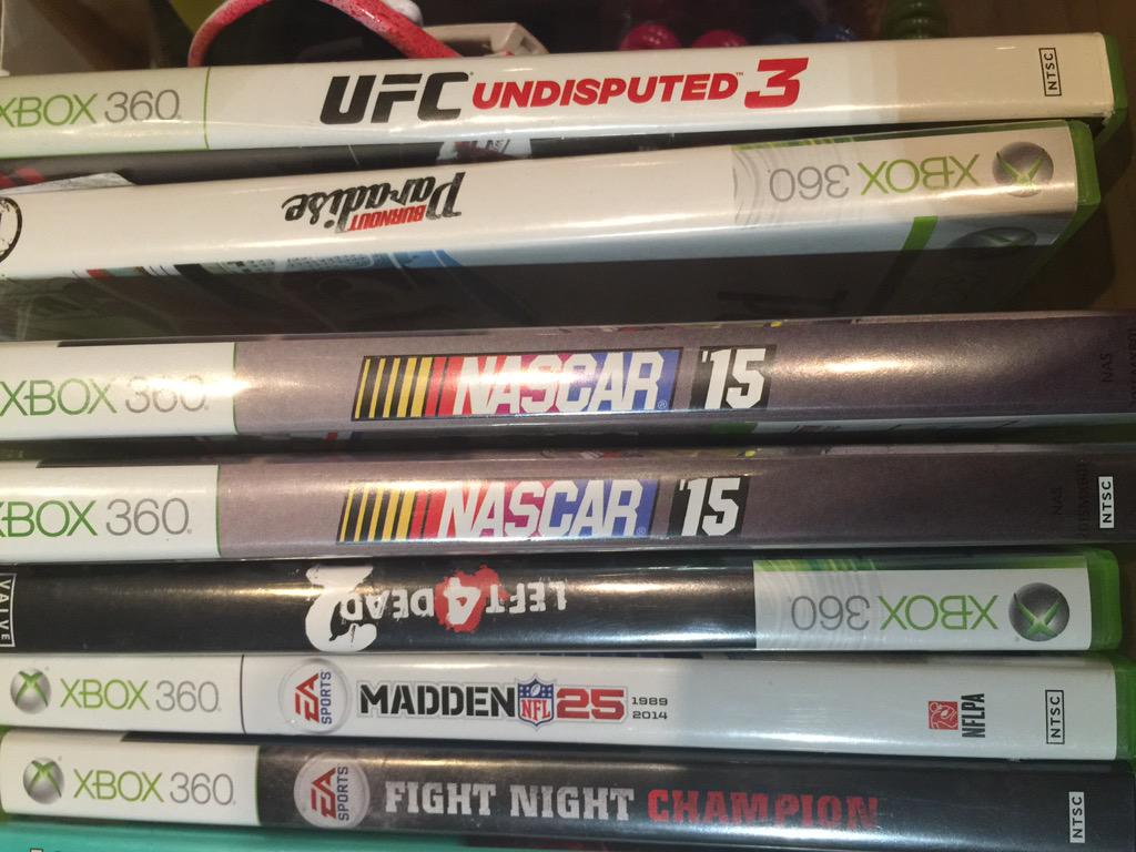 We love NASCAR SO much that we had to buy 2 copies.... #JUSTINCASE