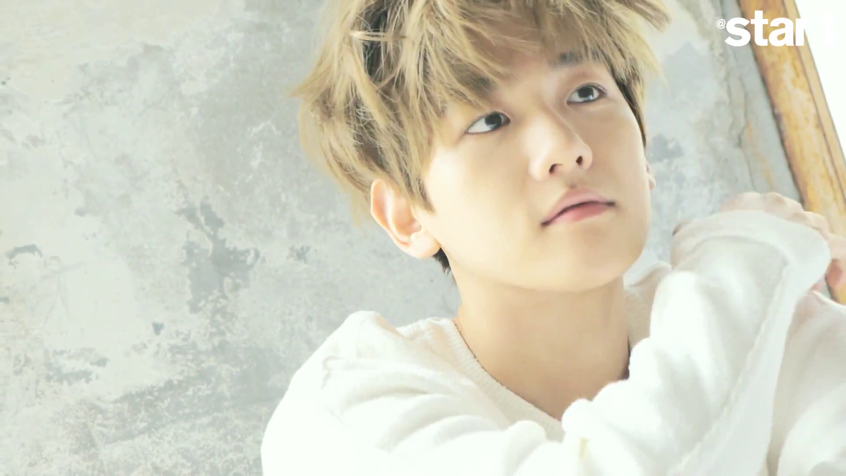 chanbaekunion's tweet photo. [CAP] STAR1 MAGAZINE Baekhyun #cbau http://t.co/4oTiZIic8K